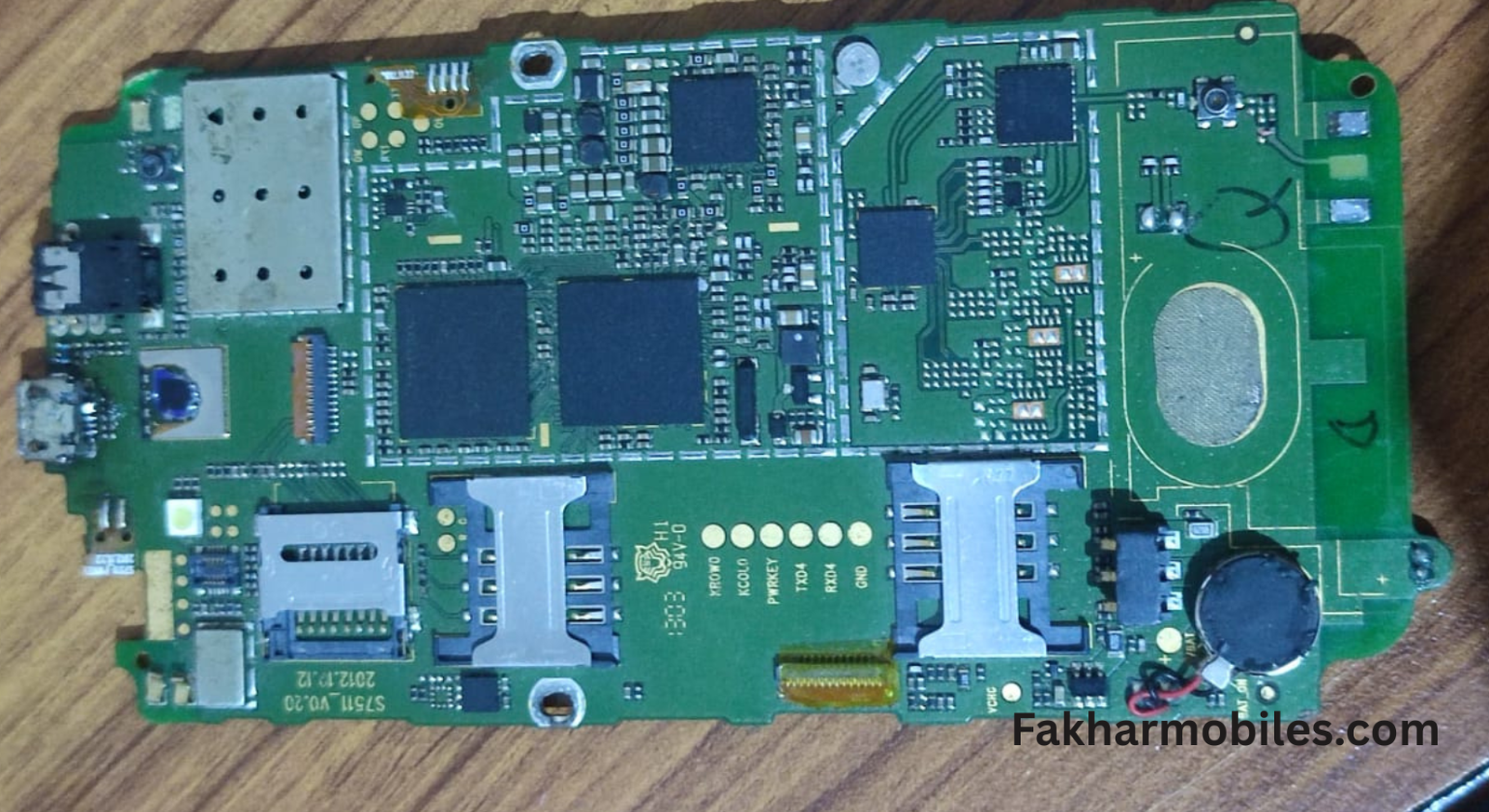 Understanding the Parts on a Mobile Motherboard
